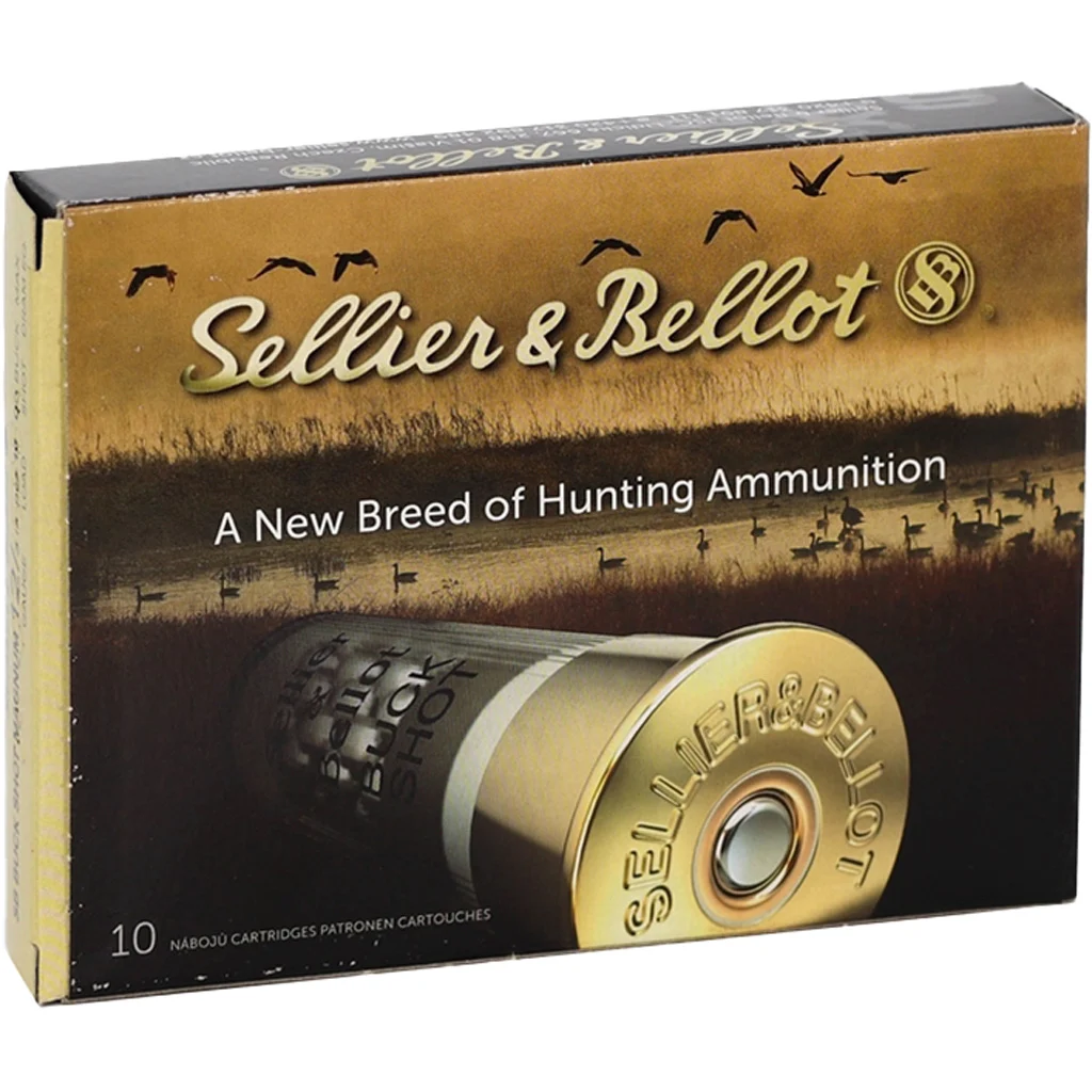 lier & Bellot Buckshot Loads 12ga 3 1 7/8 Oz #00 15 Pellet 10 Rd. Ammo