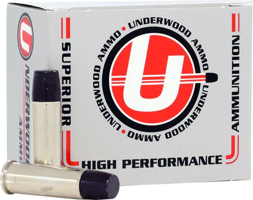 UNDERWOOD 357 MAG 180GR LEAD Ammo - FLAT NOSE 20RD 10BX/CS FLAT NOSE 20RD 10BX/CS Ammo