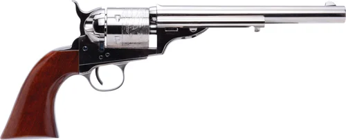 CIMARRON 1872 OPEN TOP ARMY - 45LC 7.5" FS NICKEL WALNUT