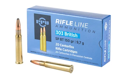  303 BRITISH SP 150GR 20/200 Ammo