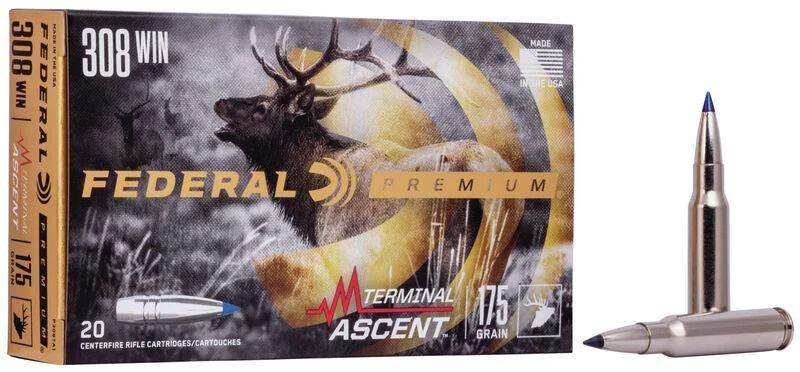 eral Terminal Ascent Rifle Ammuntion .308 Win 175 Gr 2600 Fps 20/ct Ammo