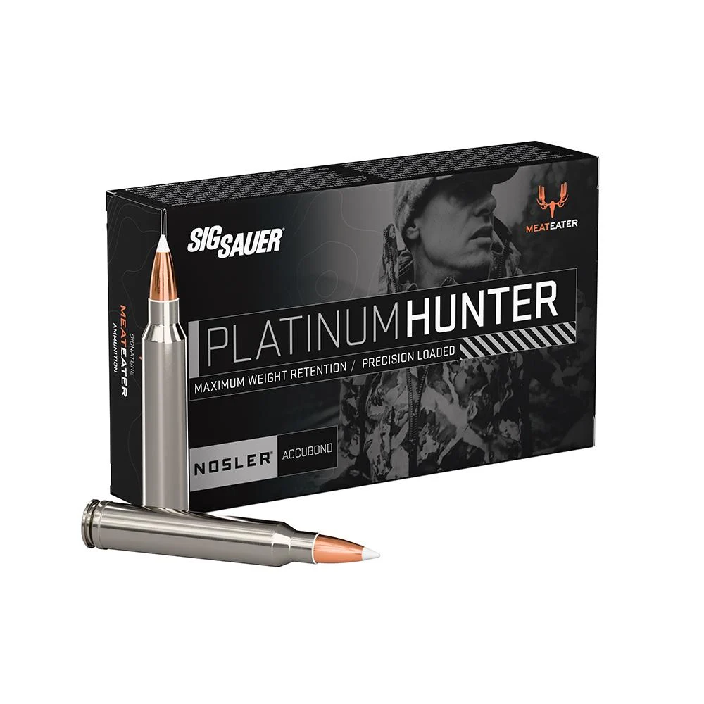  Sauer Platinum Hunter Accubond Rifle Ammunition .300 Win Mag 180gr PT 3000 Fps 20/ct Ammo