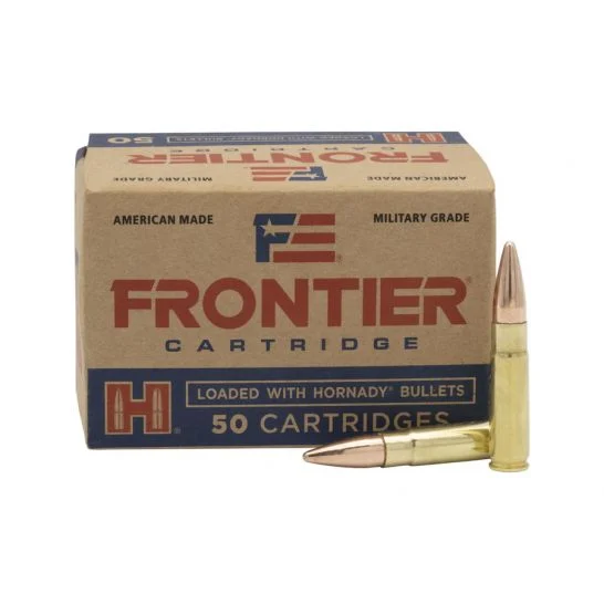 NADY FRONTIER 300 BLACKOUT 125GR FMJ 50RD BX 500RD CASE Ammo
